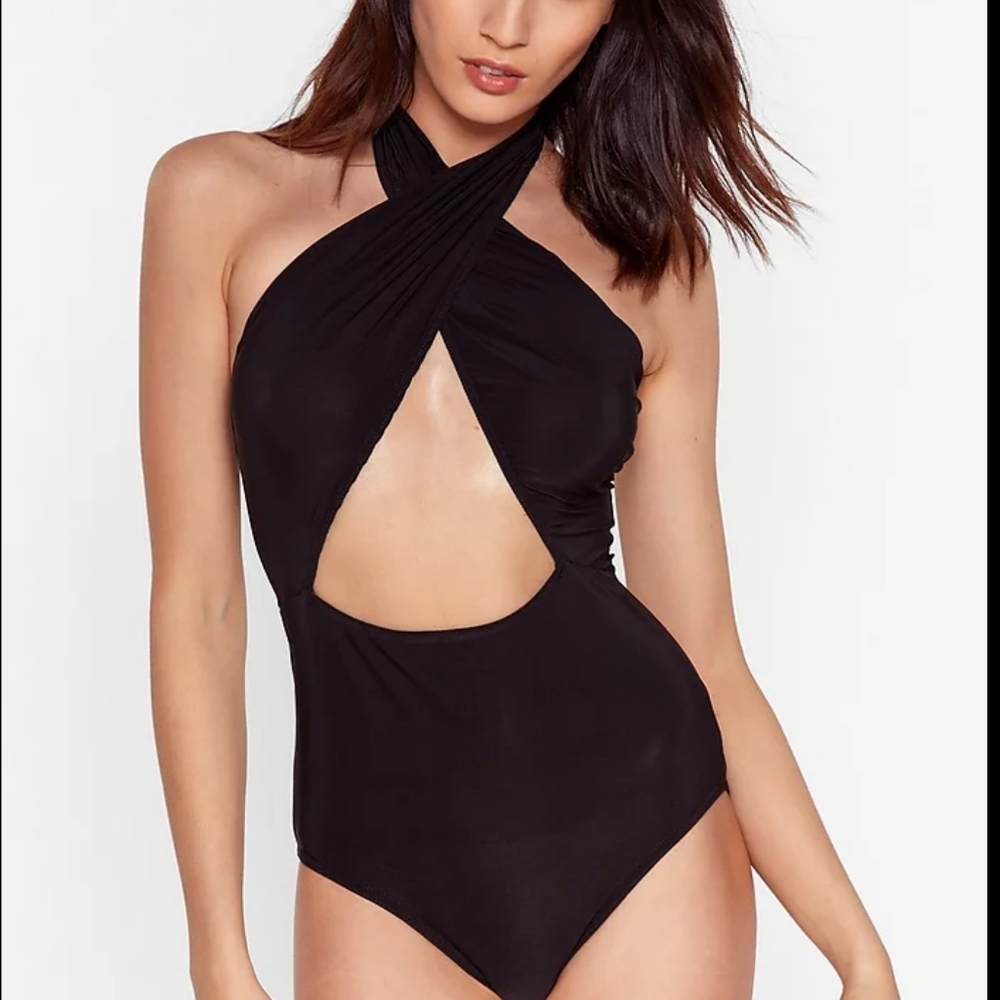 NASTY GAL Cut-Out To The Chase Bodysuit